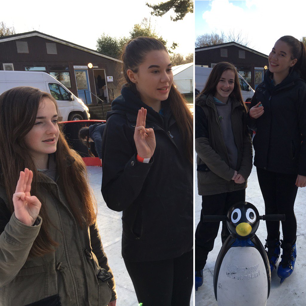 LsdRangers's tweet photo. Leah and Imogen made their TSS promise yesterday on the skating rink at #sparkleandice @BlacklandTAC ! ⛸@tssbeds https://t.co/Mx2UDPvXgI