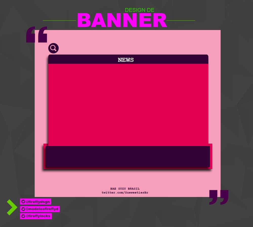 mayaswebdesign's tweet photo. Desenvolvimento de Base/Banner " Bae Suzy Brasil @SueweetiesBr ".
Visualize: https://t.co/VCHBTo71hX
/maria https://t.co/rjcFFfiivj