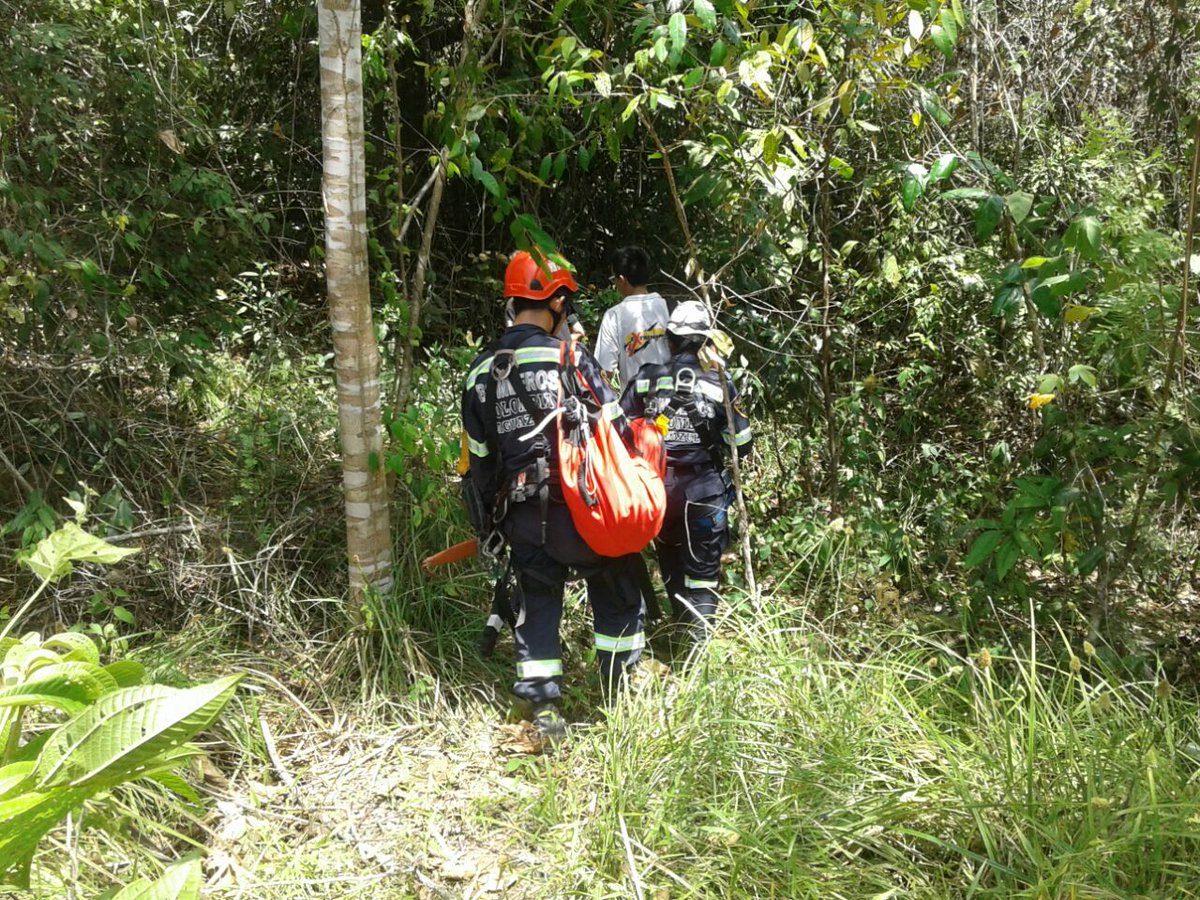DiarioDelLlano's tweet photo. Personal Bomberos Aguazul rescató parapentista que quedó atrapado en un árbol, paciente sufrió laceración en brazo izquierdo https://t.co/OxGbuwOSpD