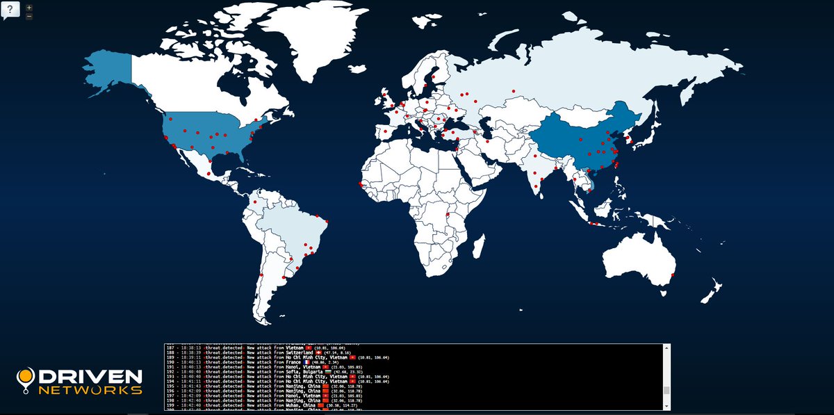 DrivenNetworks's tweet image. Free Threat Feed provided by Driven Networks. Get your free API key here bit.ly/2kKKX02 #ThreatFeed #CyberSecurity #SIEM