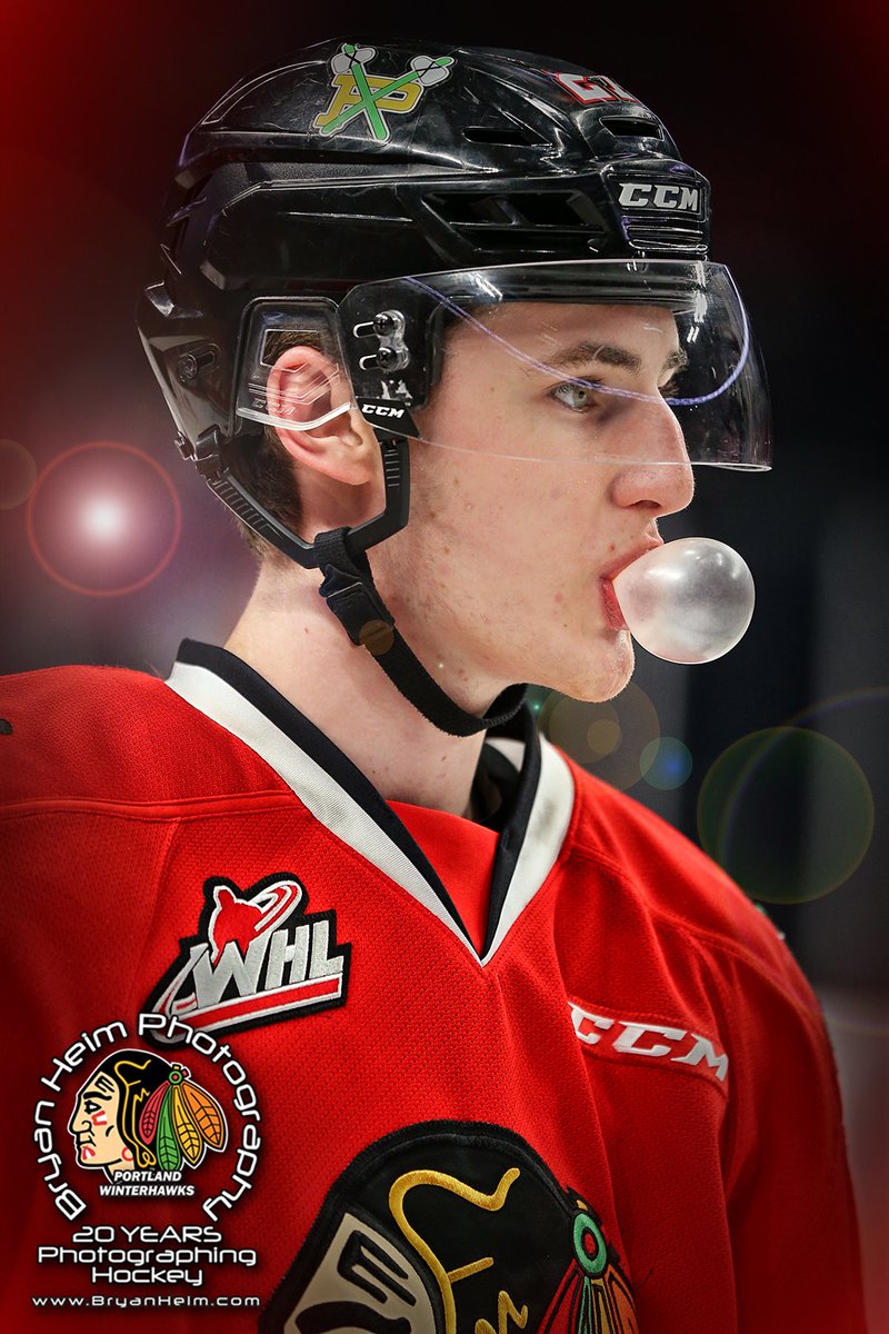 BryanHeimPhoto's tweet photo. "I'm Here To Kick Ass And Chew Bubblegum!" @pdxwinterhawks @bradginnell @BryanHeimPhoto https://t.co/GaBykutPPU