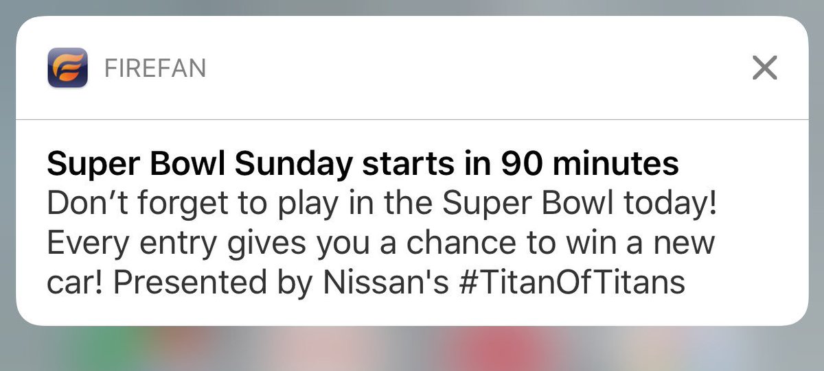 🔥🏈🏆#Falcons vs #Patriots🏆🏈🔥 #SuperBowl #SuperBowlSunday #NFL Download the app and come play. It's a blast!
firefan.com/player-invite/…