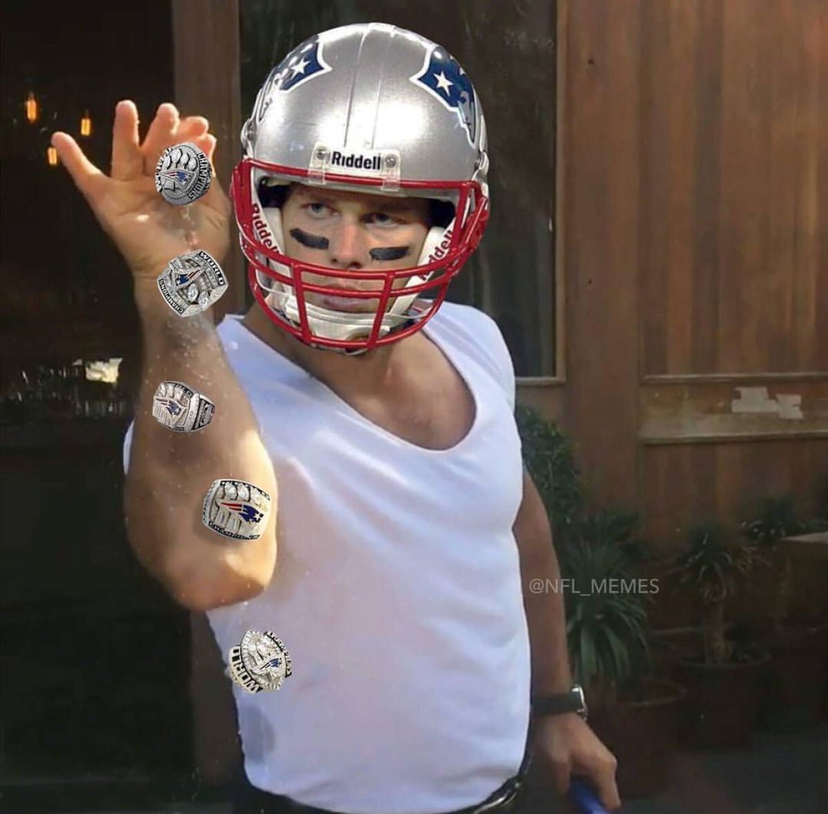 Tom Brady be like #Patriots