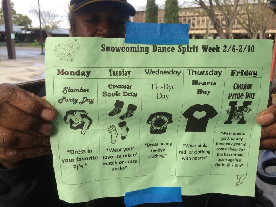 JFKHSCOUGAR's tweet photo. Dont forget to dress up for spirit week, starting tomorrow! ✨💚💛 https://t.co/mq4MZmjZxI