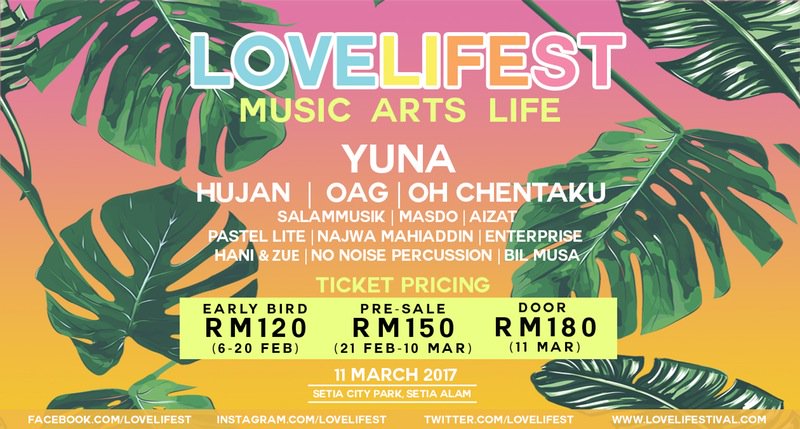 TheYUNALISM's tweet photo. Purchase the tickets now! https://t.co/6RzZFEcDqR #lovelifest2017 https://t.co/b9ZhU3U7Hu