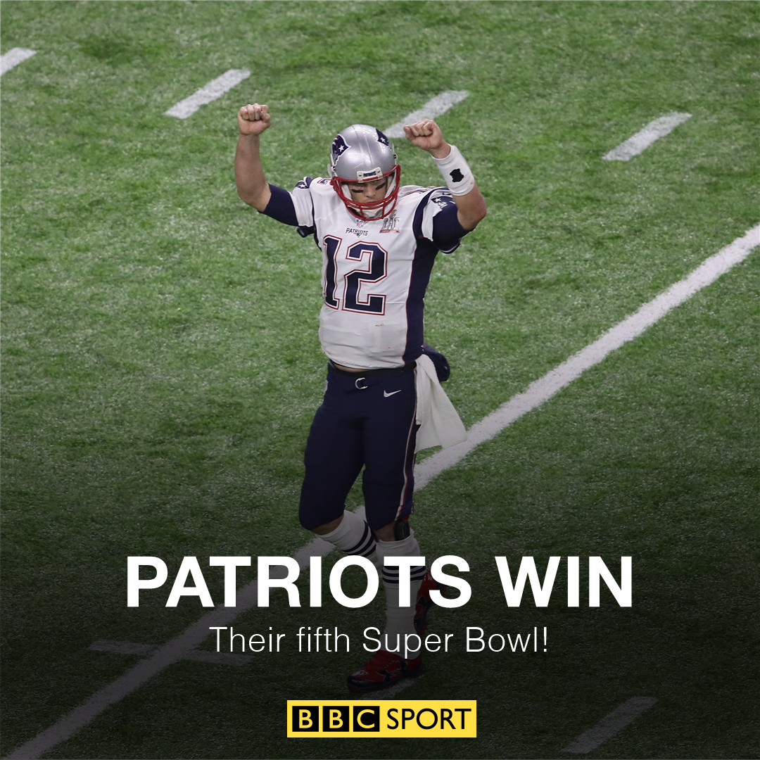 piersmorgan's tweet photo. BOOOOOOOOOOM!
Patriots win. 
Brady wins.  
Greatest comeback of all time. 
Wow. 
Wow.
Wow. https://t.co/pUjRk9cBDX