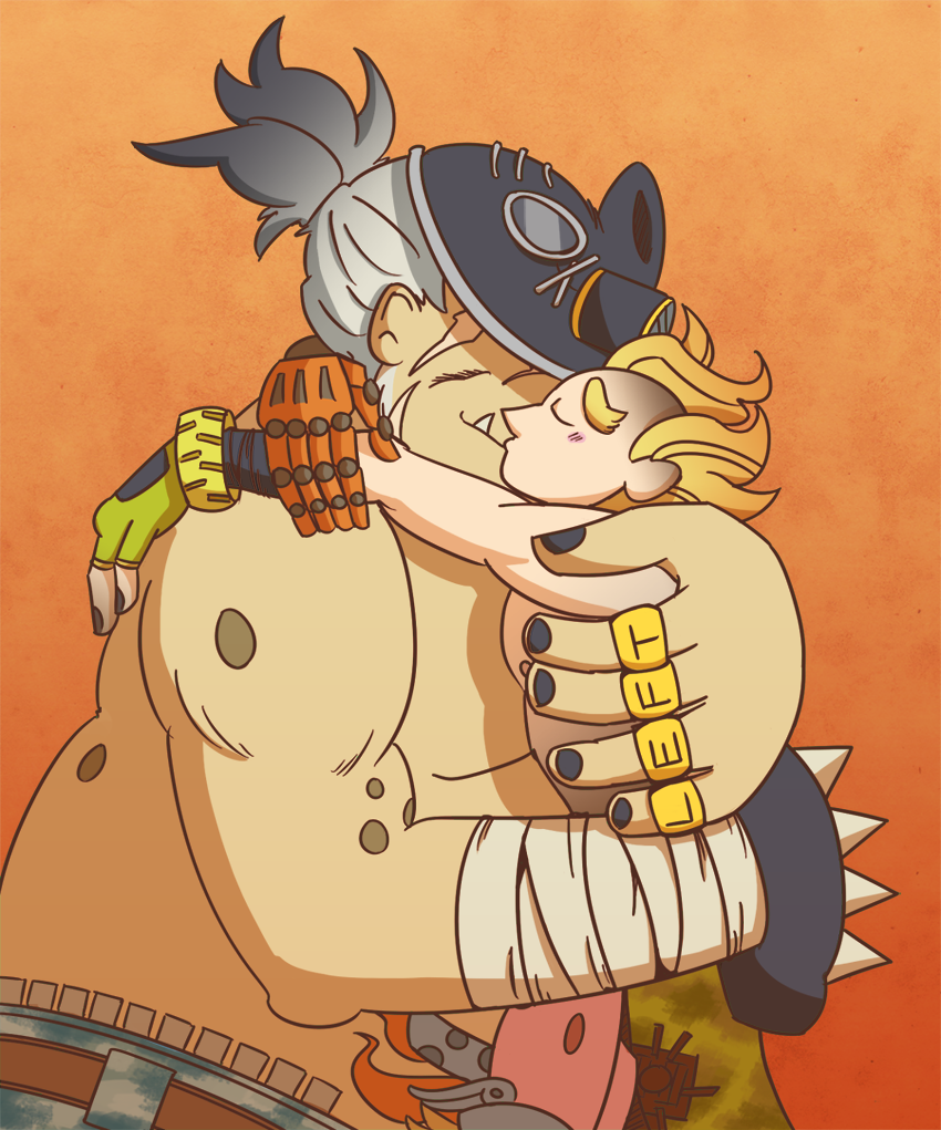 Skeez_Queen13's tweet photo. Still learning how to draw these 2 but wow- I’ve fallen so hard for this ship 🔥💣💕 #Overwatch #Roadrat #Roadhog #Junkrat #Blessthisfandom https://t.co/BdmxBHhiZT