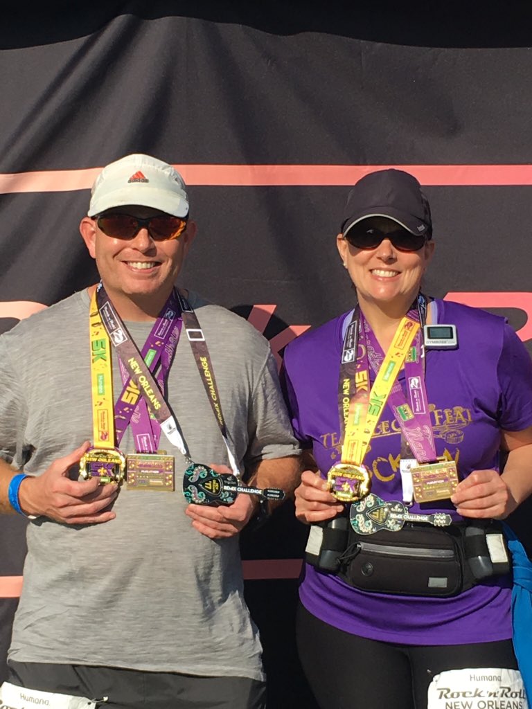 RollTide_AK's tweet photo. Finished marathon 17 today state 9 #RNRNola @UDhydrates @AltraRunning @injinji #marathon #runwithsister #neworleans #50states https://t.co/tPXz18CYvj