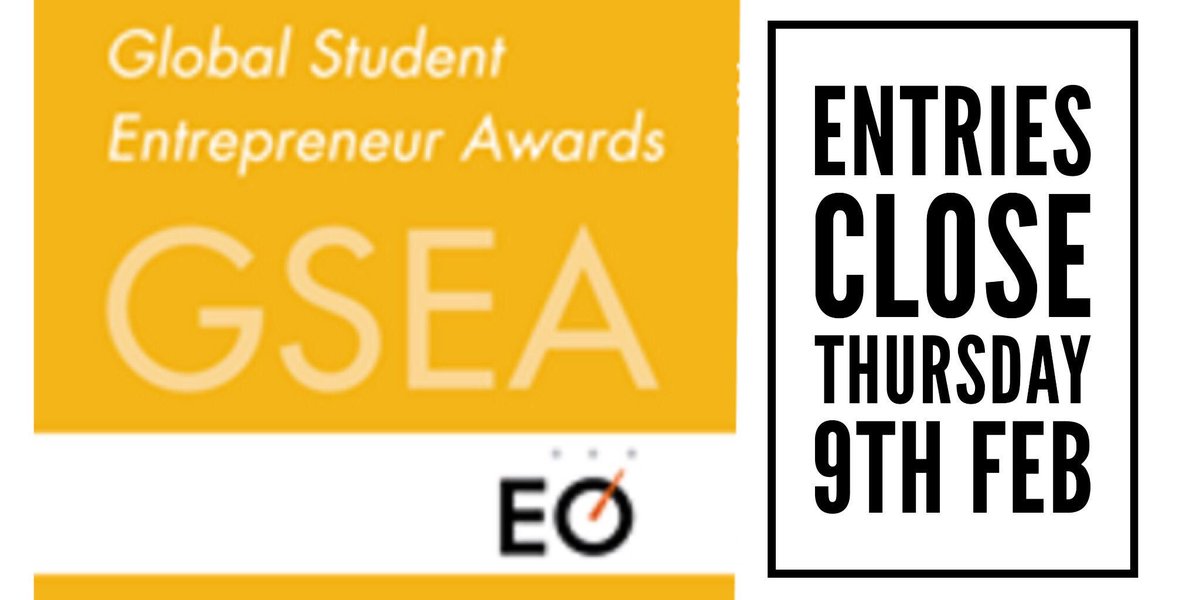 Fab competition for student Entrepreneurs! Winner represents Ireland at the final in Frankfurt in May. Please rt. GSEAireland.org