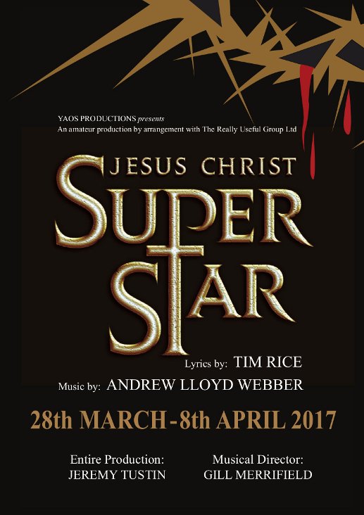 Tickets now on sale <a href="/YeovilSG/">Yeovil Social Group</a> <a href="/YeovilMessenger/">Yeovil Messenger</a> Award winning cast fantastic music from <a href="/OfficialALW/">Andrew Lloyd Webber</a> &amp; <a href="/SirTimRice/">Tim Rice</a> octagon-theatre.co.uk/whats-on/music…