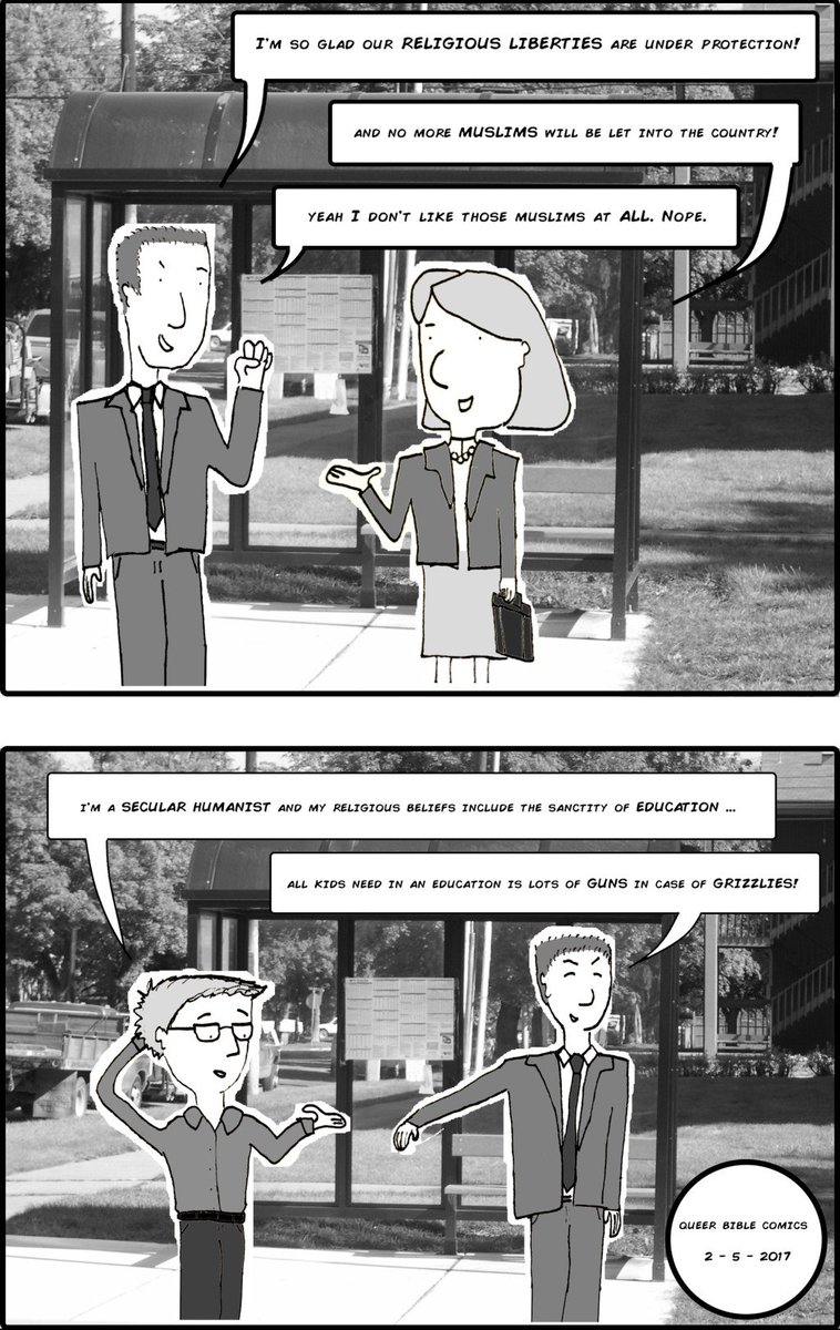 QueerBibleComix's tweet photo. Religious Beliefs II https://t.co/8Vb3pQvrdj https://t.co/oEcFpMh41A