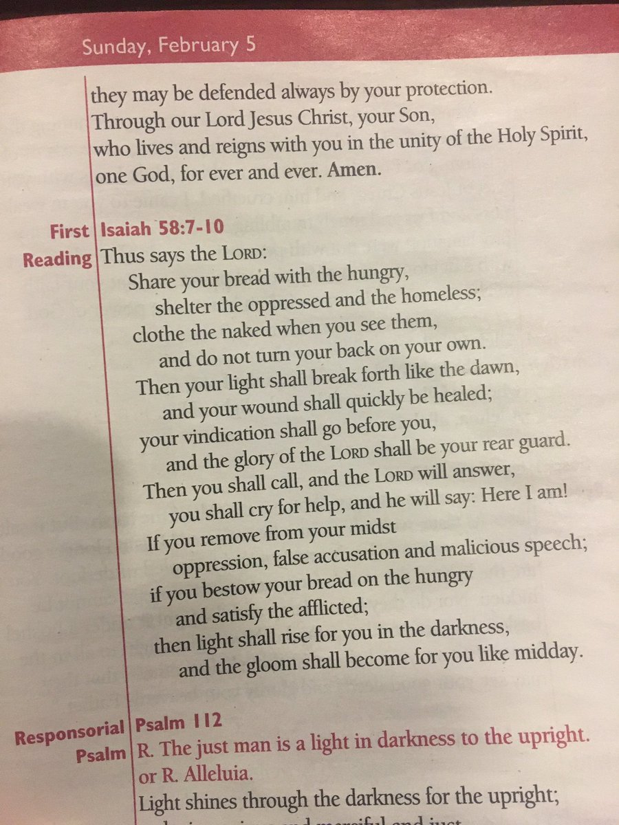 monicaBANGG's tweet photo. For those trying to hide behind religion as an excuse for being a horrible/hateful person here's this Sunday's reading. #donotturnyourback https://t.co/iC7wEtZONG