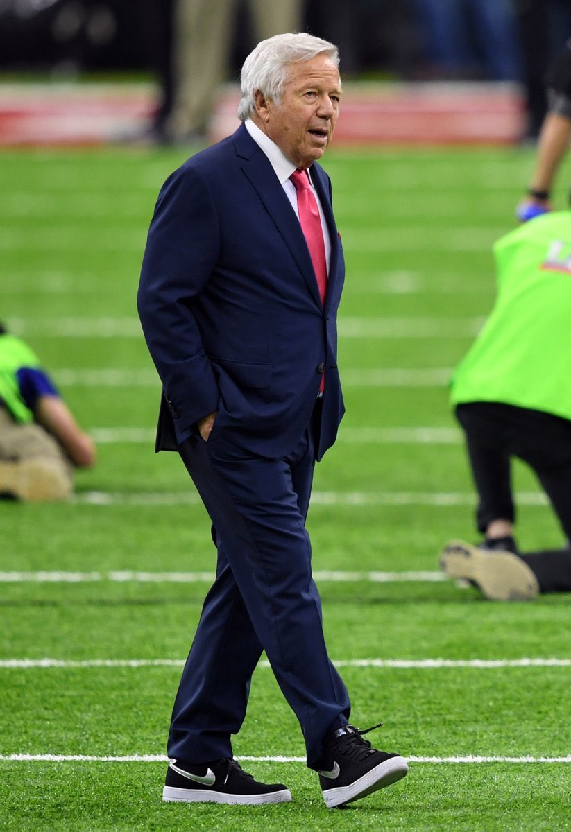 bob kraft air force ones