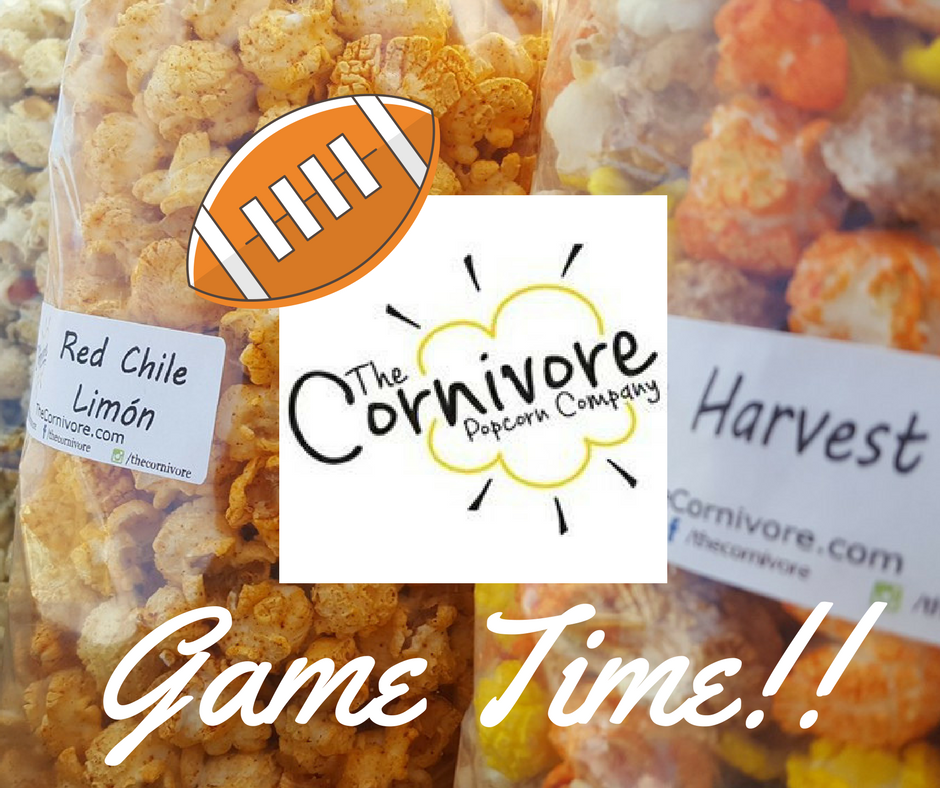 TheCornivore's tweet photo. Ittttttt's #GameTime! No matter who wins, we hope you have your favorite #snack companion at your side. #SuperBowl #Sunday #Cornivore https://t.co/kbD4CceV7E
