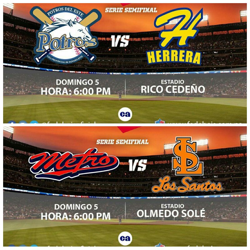 No olviden nuestra cobertura del béisbol juvenil. 
<a href="/MetrillosUnidos/">Metrillos Unidos</a> vs <a href="/santenos/">Santeños</a> 
<a href="/PotrosEste/">@PotrosDelEste</a> vs <a href="/BeisHerrerano/">Béisbol Herrerano ⚾</a> 

#JMDeportesBeis