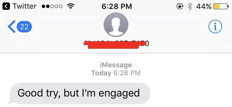 kassssnelson's tweet photo. today I tried to be funny &amp; hit on my hot waiter but jokes on me because turns out it was my brother's best friend https://t.co/4iYpgxOkGs