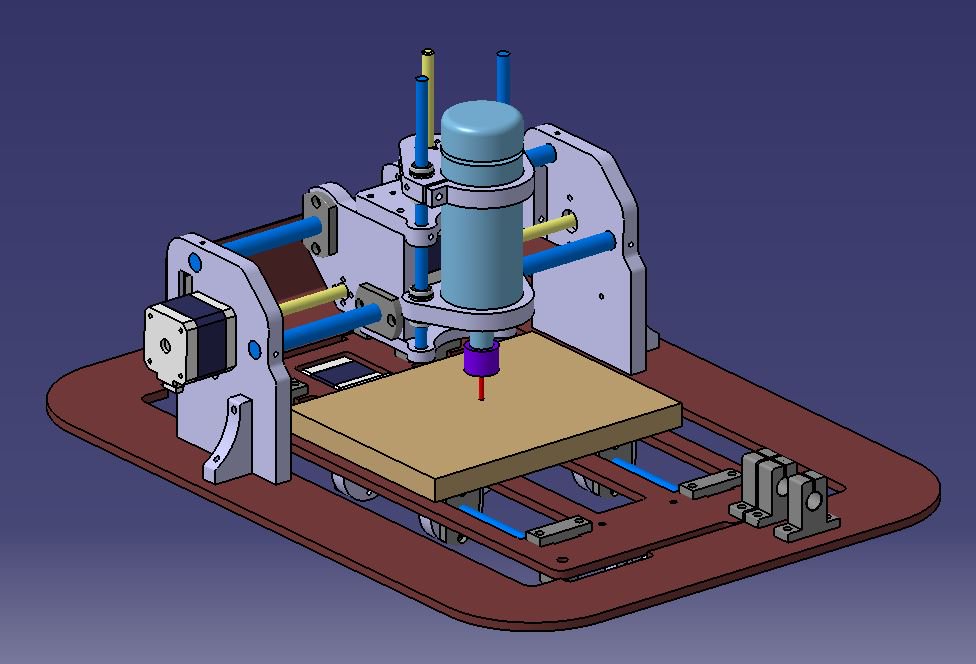 mpalaci0s's tweet photo. I'm designing a desktop milling machine for aluminum, with four axis and self-replicating. Someone interested? https://t.co/4w1GotN5FQ