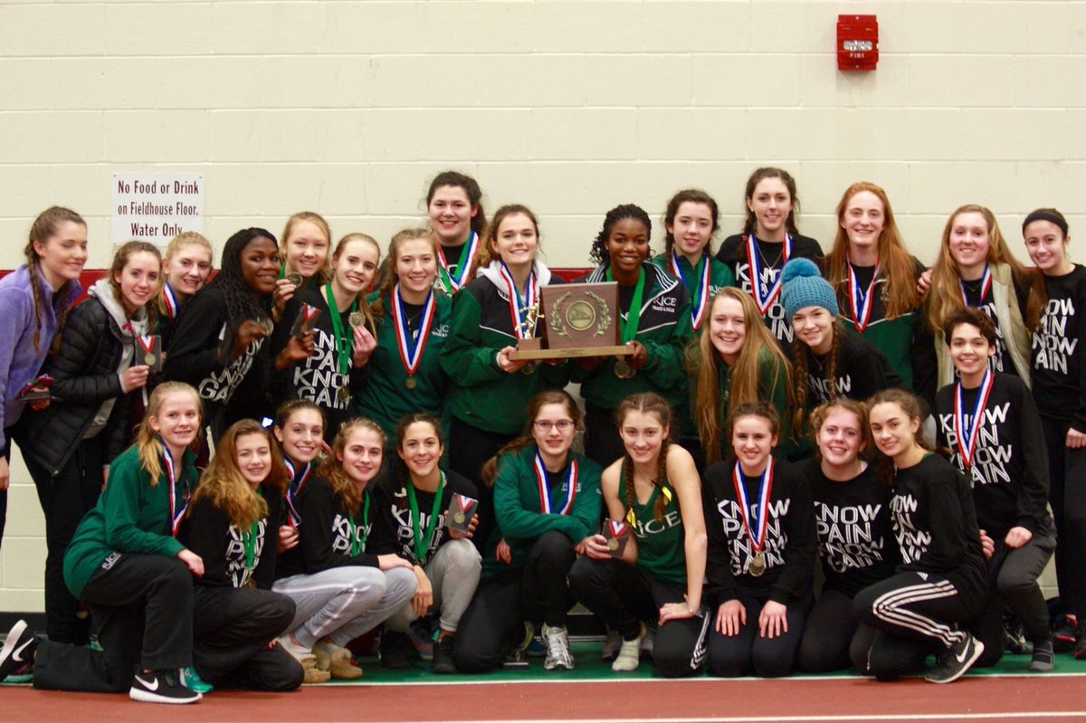 RICETRACK_XC's tweet photo. Congratulations to the girls indoor track team on getting their 4th D2 state championship and the boys working to come in 4th!!! https://t.co/uowcSNPvLv