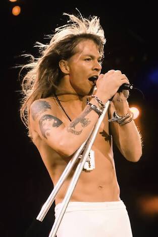                                          Happy birthday AXL ROSE              