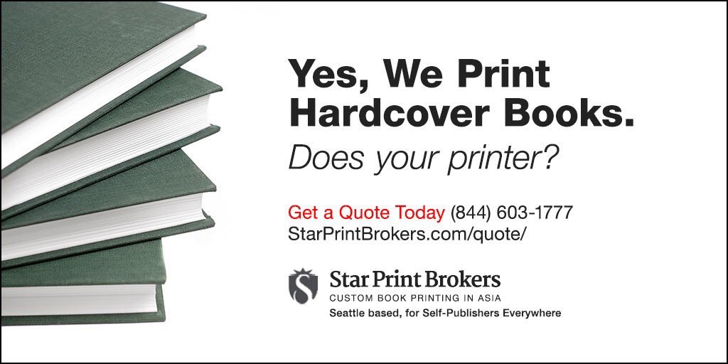 StarPrintBroker's tweet photo. We Print HARDCOVER BOOKS. Does Your Printer? https://t.co/rH2n8cwAYM #amwriting #Selfpublishing #indieauthors #writing #amediting #books https://t.co/XvO5iaXHRP