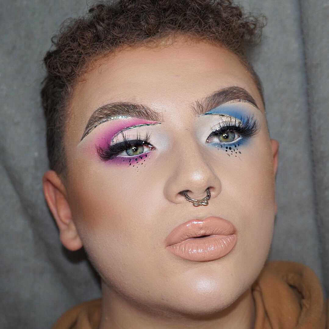 Two Toned!
<a href="/MorpheBrushes/">Morphe</a> 35C
<a href="/UrbanDecay/">Urban Decay</a> Glamrock liner
<a href="/ABHcosmetics/">Anastasia Beverly Hills</a> Medium Brown Dipbrow
<a href="/JeffreeStar/">Jeffree Star</a> Peach Goddess