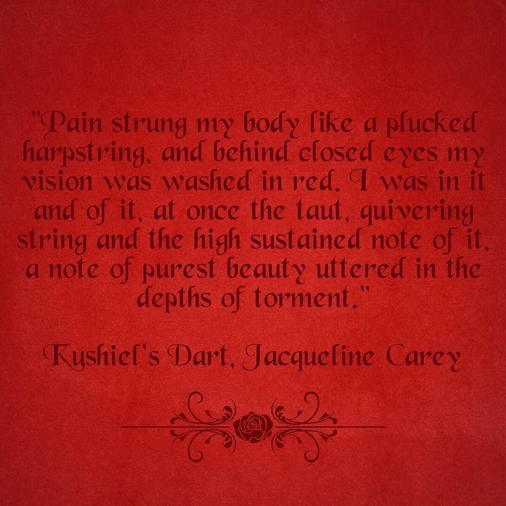 thesensiren's tweet image. I&apos;m reading #KushielsDart by #JacquelineCarey right now. Wonderfully detailed fantasy worl… ift.tt/2l8P8mk