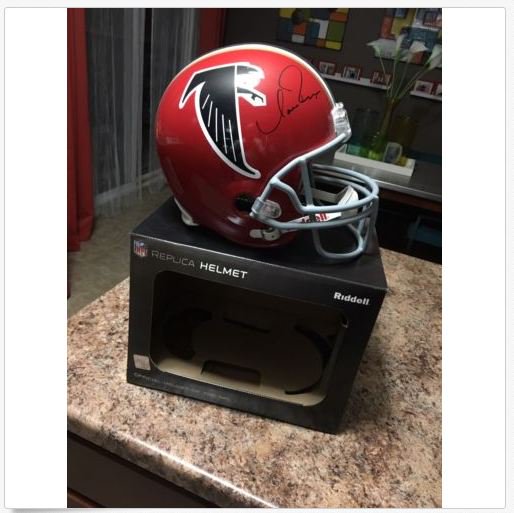 leaflet7575's tweet image. #sport #football MATT RYAN SIGNED AUTOGRAPHED ATLANTA FALCONS FULL SIZE Throwback HELMET REPLICA . ow.ly/Vm9s308Hfbn #eBaycom
