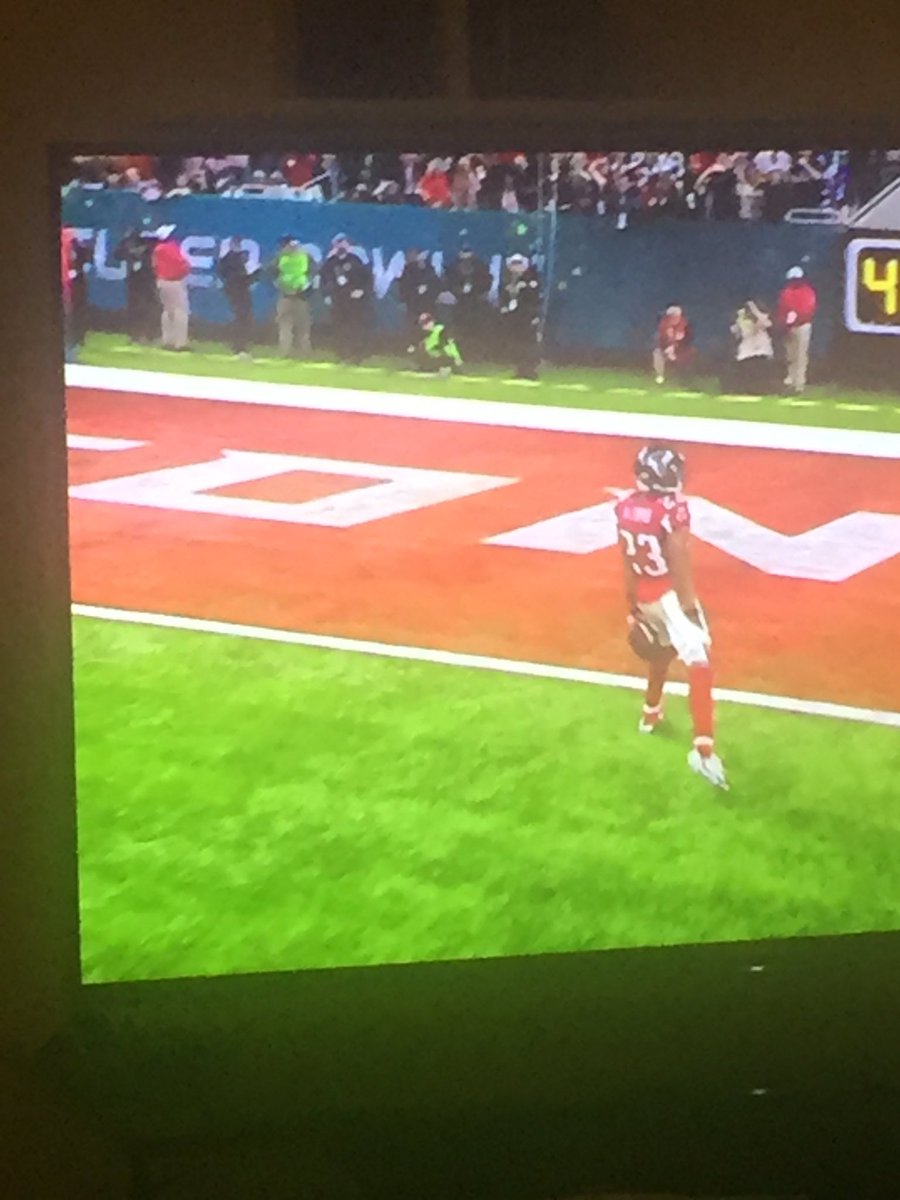 Superbowl Pick six!!!! 82yrds to the End Zone - yippeeee!