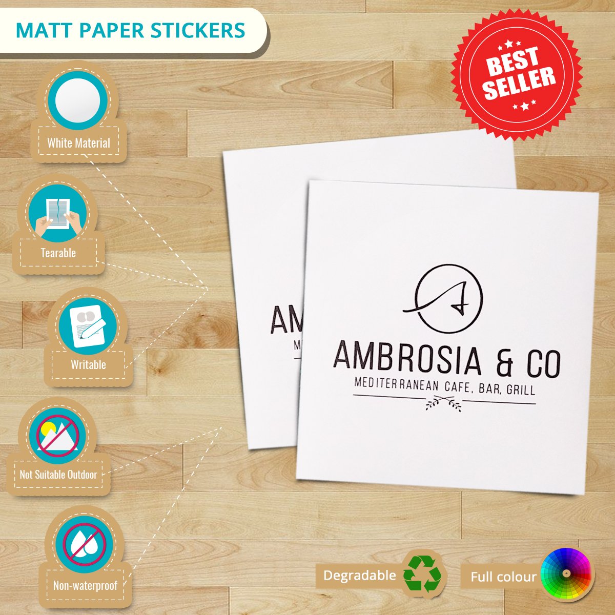 OzStickerPrint's tweet image. [ Infographic ] Introducing our #MattPaperStickers, a writable type of #sticker. 
Get #MatteStickers from us here - goo.gl/2eysBS