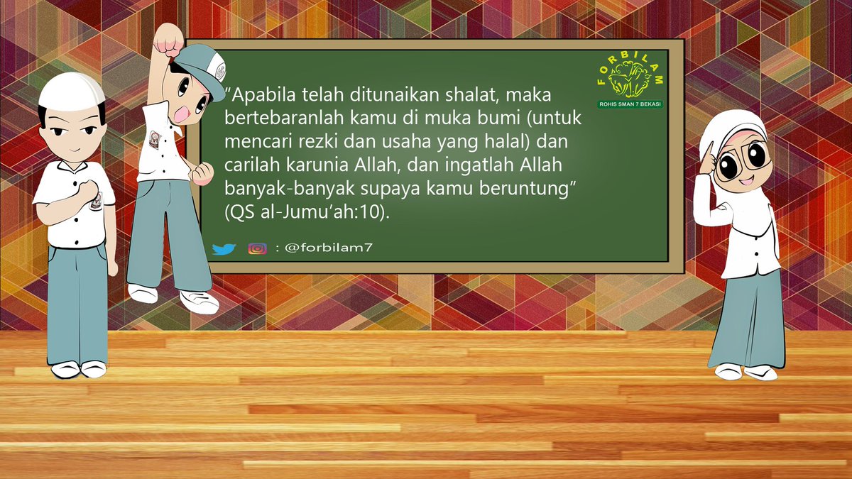 ROHIS SMAN 7 Bekasi tweet media