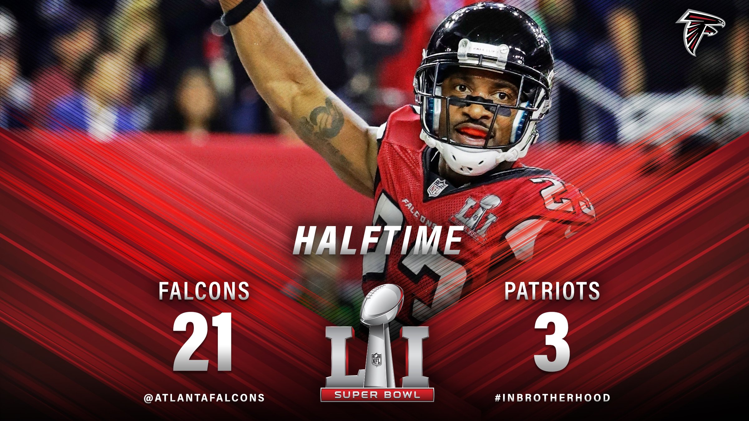 Atlanta Falcons on X: 'Halfway there. #InBrotherhood   / X