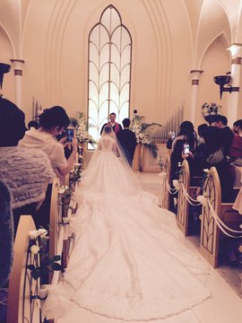 見ているだけで幸せ 福原愛さんのディズニー結婚式が超豪華 オリンピック選手大集合 料理に 卓球 が登場 なごみどころ満載です Pouch ポーチ