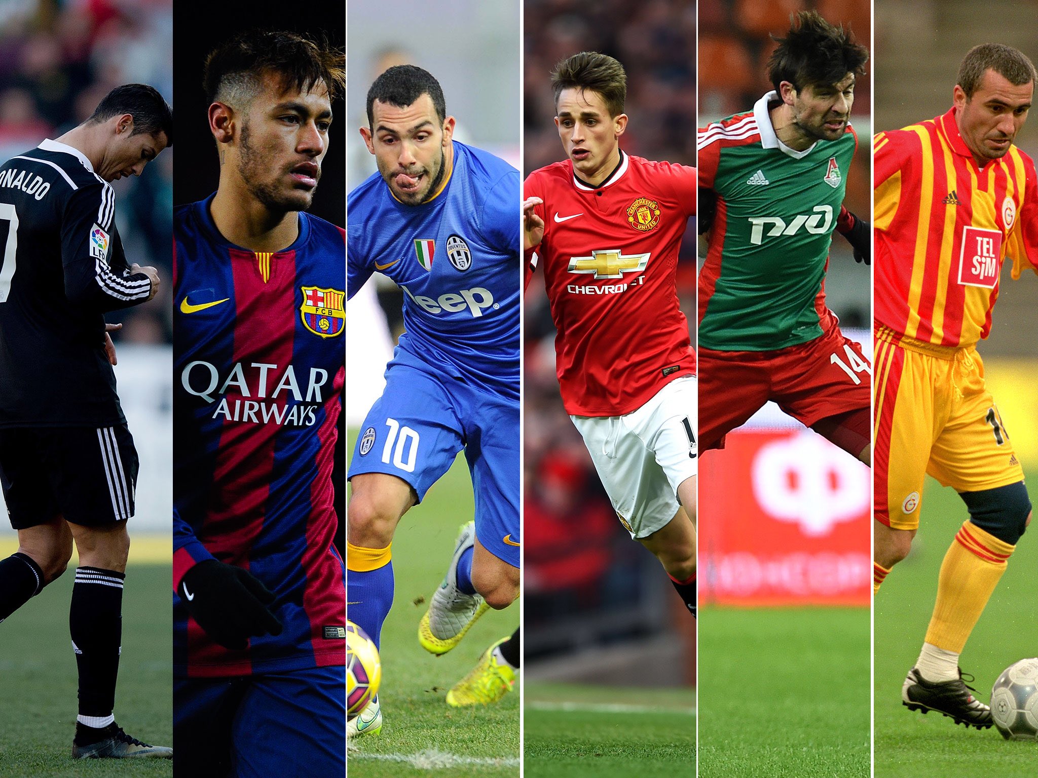 Happy Birthday to Cristiano Ronaldo, Neymar, Carlos Tevez, Adnan Januzaj, Vedran Corluka, and Gheorghe Hagi!     