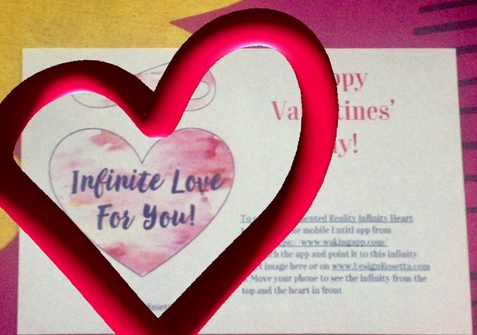 DesignRosetta's tweet image. Yes, it's superbowl, but I love this new FREE Valentine’s Day Augmented Reality Infinity Heart designrosetta.com/blog/2017/02/0…