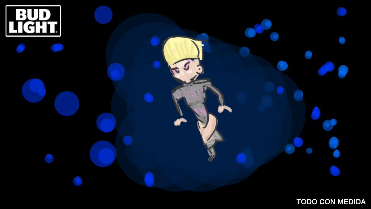 BudLightMEX's tweet photo. #LadyGaga también le cae a la fiesta volando #ThatsEpic https://t.co/2kkcCHxopX