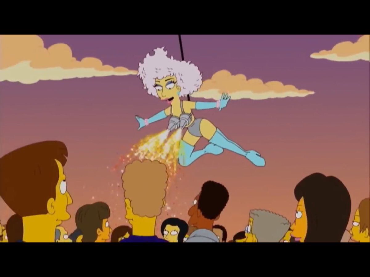 Sir_Mathius's tweet photo. Los Simpsons predijeron el #SuperBowl https://t.co/uPzN6Zdybu