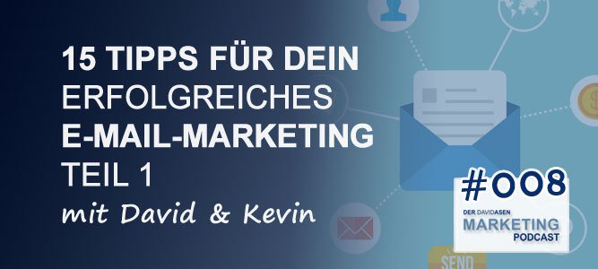 davidasen's tweet photo. DAM 008: 15 Tipps für dein erfolgreiches E-Mail-Marketing - Teil 1 - https://t.co/TTbTiZSe6O
https://t.co/ID7EvQB5gw https://t.co/FOgwXNiEE4