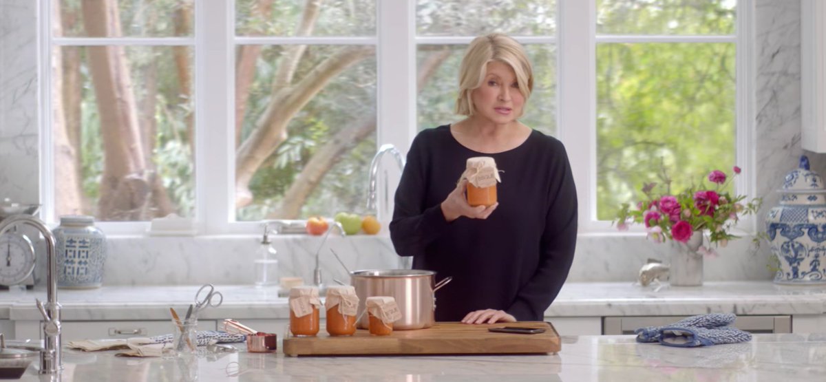 kimrrenfro's tweet image. Whoever wrote the Martha Stewart "can of bisque" line gets all my praise tonight.