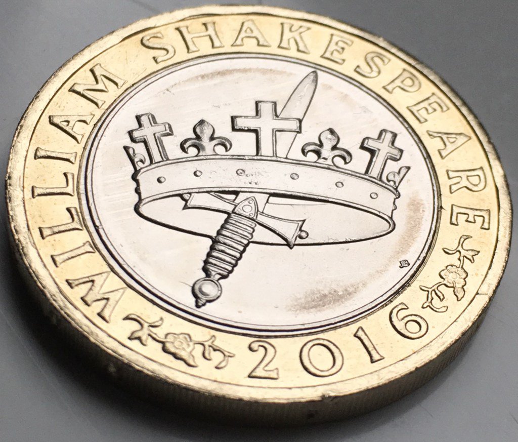 OneCoinAtaTime's tweet photo. William Shakespeare Histories £2 Coin 2016 #WilliamShakespeare #Histories https://t.co/p5q8zp6qgi https://t.co/vfZMbTz4oO
