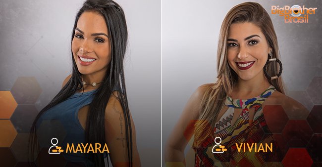 bbb's tweet photo. HORA DE VOTAR! 
Quem você quer eliminar: Mayara ou Vivian?
Vote 👉 https://t.co/lniO23aclz 
#RedeBBB #BBB17 https://t.co/ucZ8XrxlpH