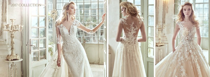 #OneWeekOnly!
<a href="/Nicolespose/">Nicolemilano</a> 2017 Collection #TrunkShow!
Book your appointment now!
#wedding #weddinggown