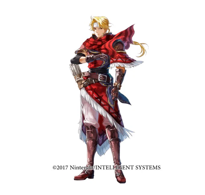 2/2にリリースされた『ファイアーエムブレム ヒーローズ』にて「ジョルジュ」「シーマ」「ソール」「ソワレ」のイラスト担当しました。よろしくお願いいたします! https://t.co/qL7B60MGNk  #FEヒーローズ 