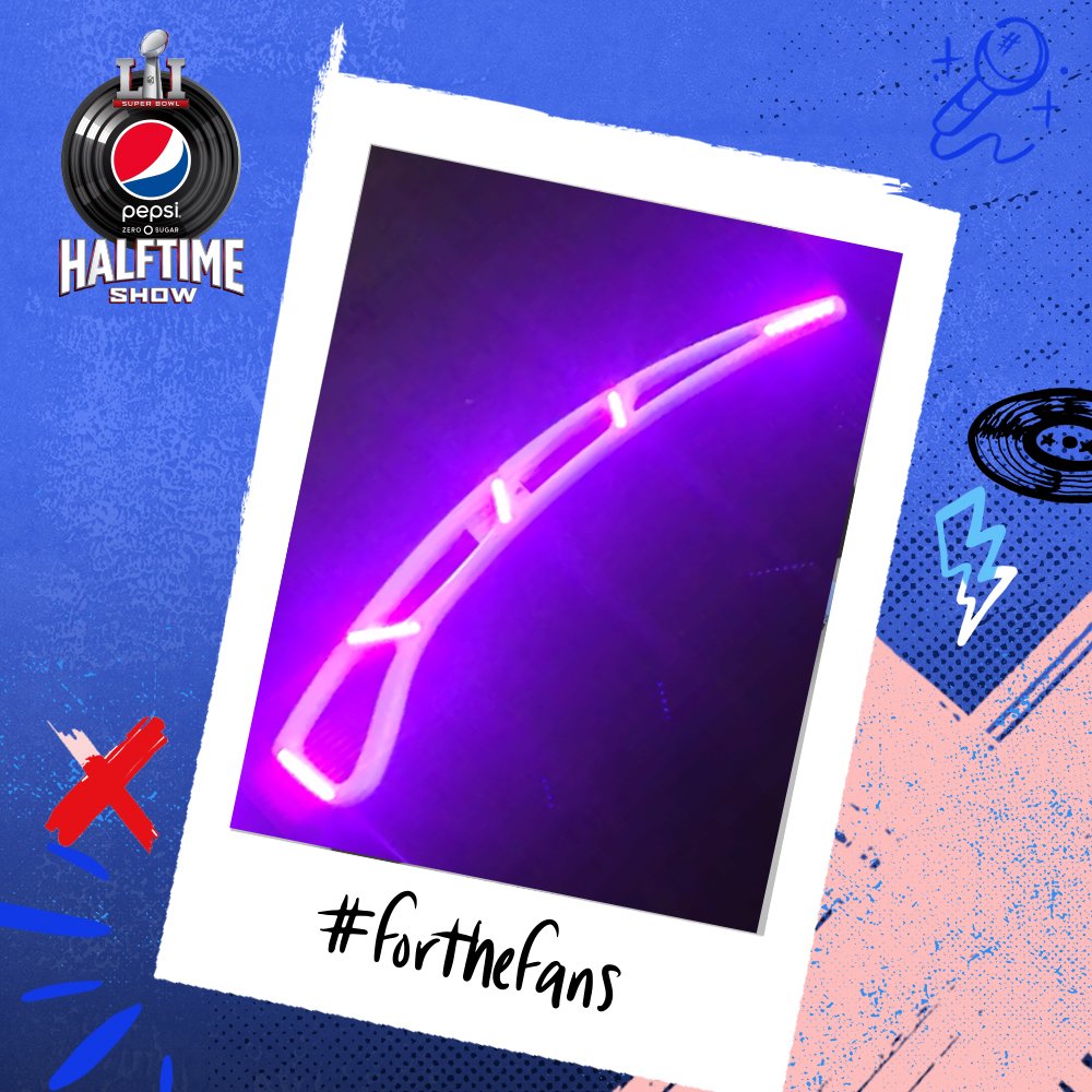 pepsi's tweet image. 1. Watch #PepsiHalftime 
2. Marvel at dancers tossing these 
3. RT for #ForTheFans #Entry 
4. Start Practicing! pep.si/ftf