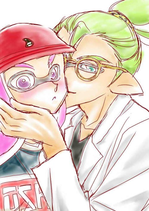 無料イラスト画像 ラブリースプラ トゥーン イ カップル イラスト 無料イラスト画像 ラブリースプラ トゥーン イ カップル イラスト