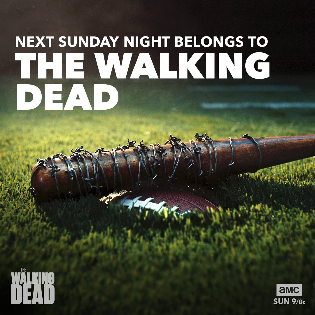 WalkingDead_AMC's tweet photo. Now is the time for a Hail Mary. #TWDreturns next Sunday at 9|8c. https://t.co/xOYgID2mdp