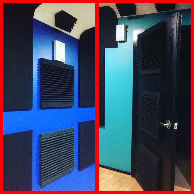 fusion_9studios's tweet photo. It's been a busy weekend at Fusion 9 Studios with extra soundproofing added. #Music #supportinglocalmusic https://t.co/QdzMPinsPE