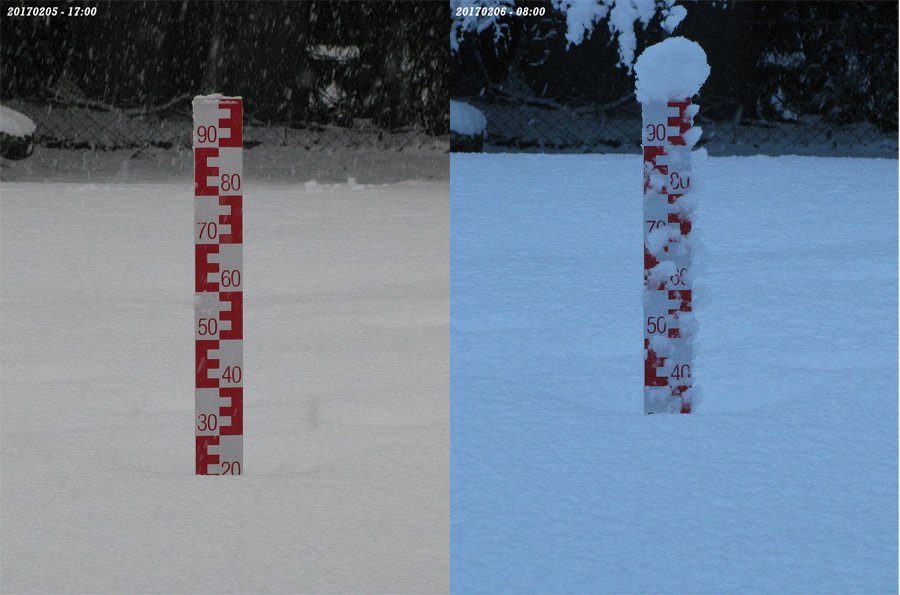 meteocham's tweet photo. 10 cm more #snow, slightly wet, in #Chamonix last night. https://t.co/bBWOWyyBcN https://t.co/nNrKbjWsH5