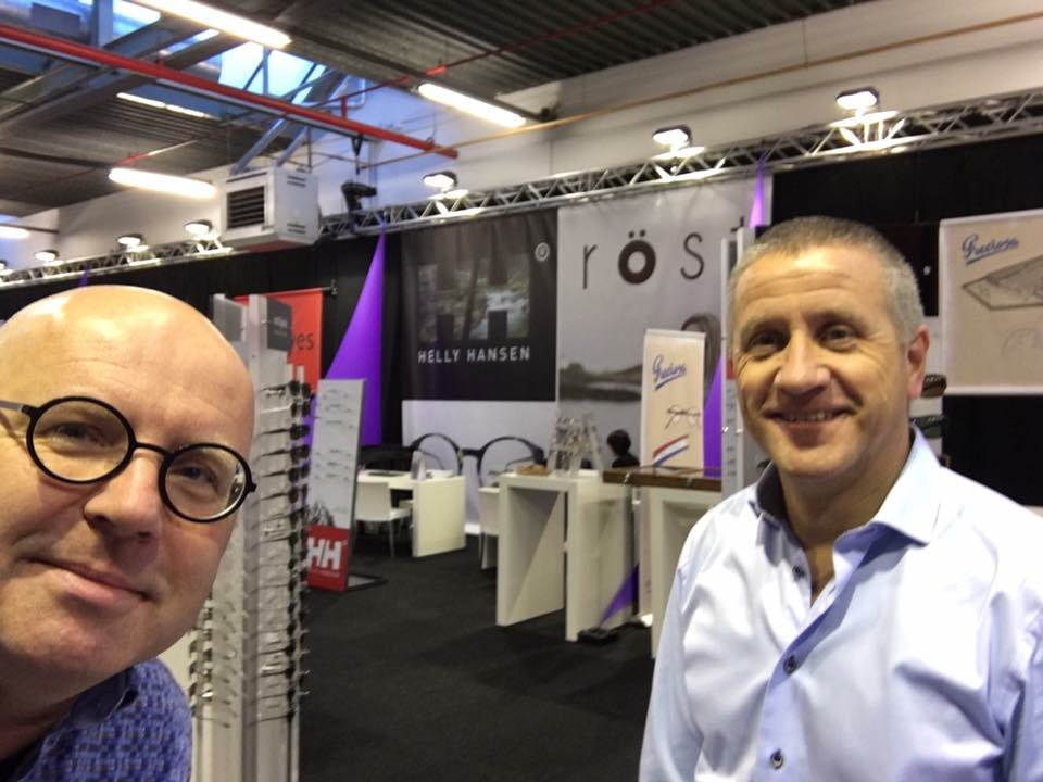 Ofar klaar voor dag 2 Hall of Frames de leukste optiekbeurs van Nederland 😎
