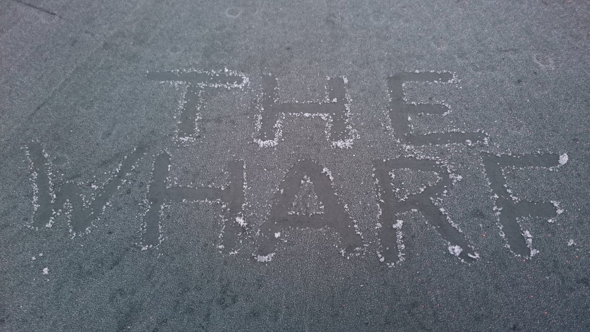 A frosty night #thewharf #urbanbanx