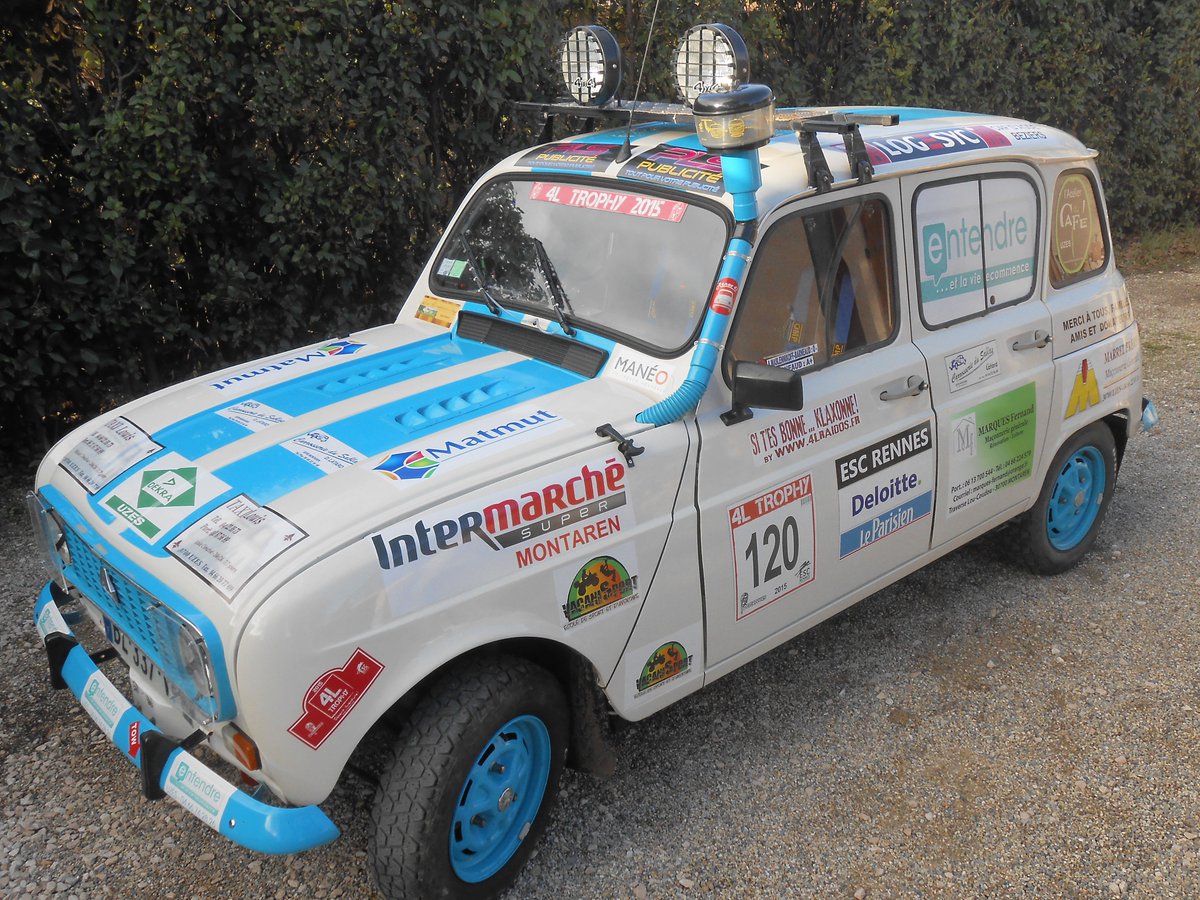 [ #4LTrophy ]
#Matmut sponsorise à nouveau 40 équipes pour cette belle aventure humanitaire !
<a href="/Enfantsdudesert/">Enfants du Désert</a>
4ltrophy.com